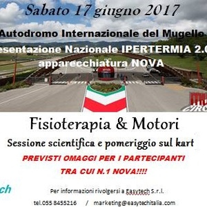 Sabato 17 giugno 2017- Presentazione Nazionale Ipertermia 2.0 e apparecchiatura Nova Sabato 17 giugno 2017- Presentazione Nazionale Ipertermia 2.0 e apparecchiatura Nova